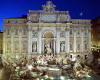 991652 I/Rome: Trevi Fountain by night